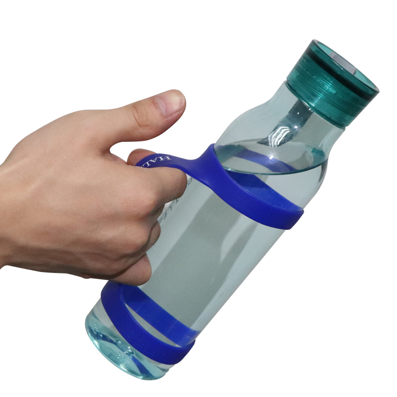 便攜式水瓶帶，硅膠水杯保護帶廠家定制